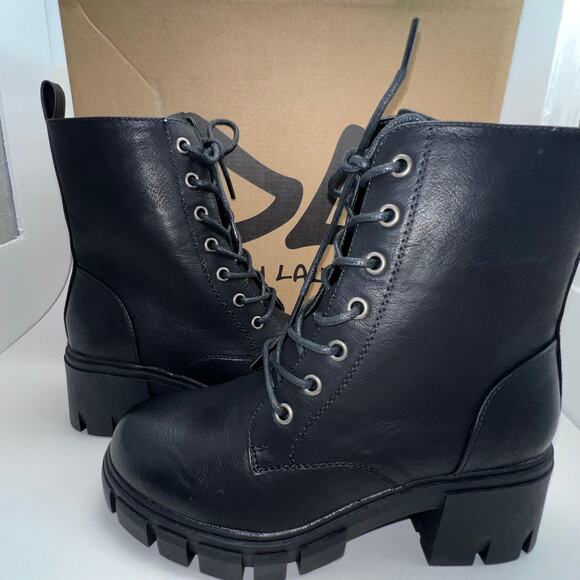 Dirty Laundry by Chinese Laundry Newz Combat Boot, Women's Size 5 - Picture 1 of 10